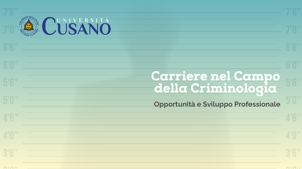 Carrières en criminologie: opportunités et développement professionnel