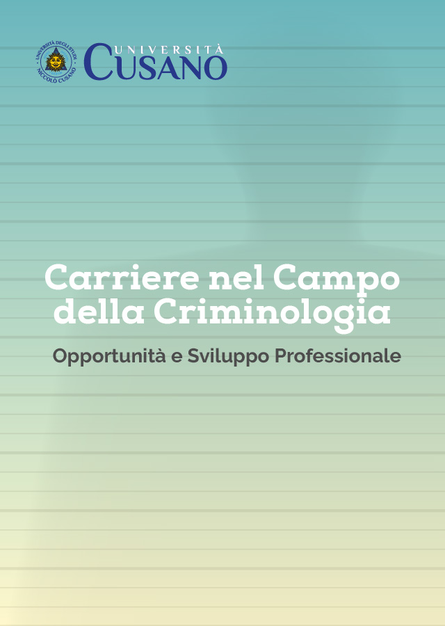 Infographie sur les carrières en criminologie