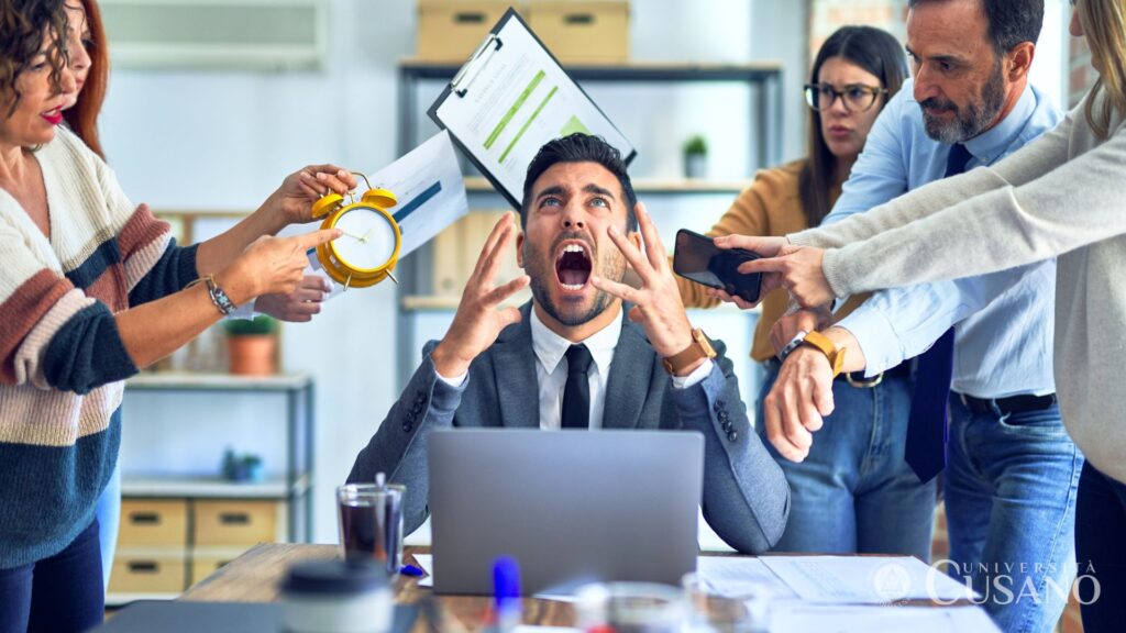 Stress au travail connexe: symptômes et causes