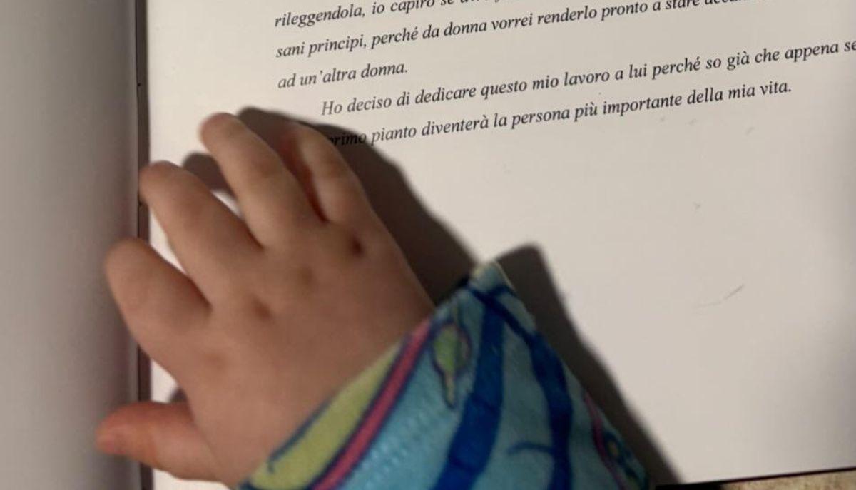 dédicace de la thèse de Daniela à son fils Diego