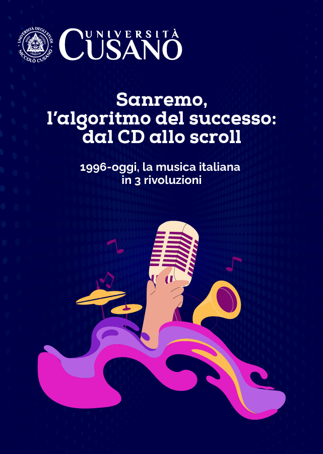 Infographie Unicusano sur Sanremo 2026