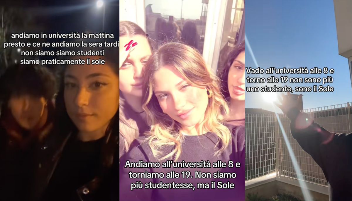 La vie universitaire dans la tendance TikTok "We are the Sun" : la routine des étudiants