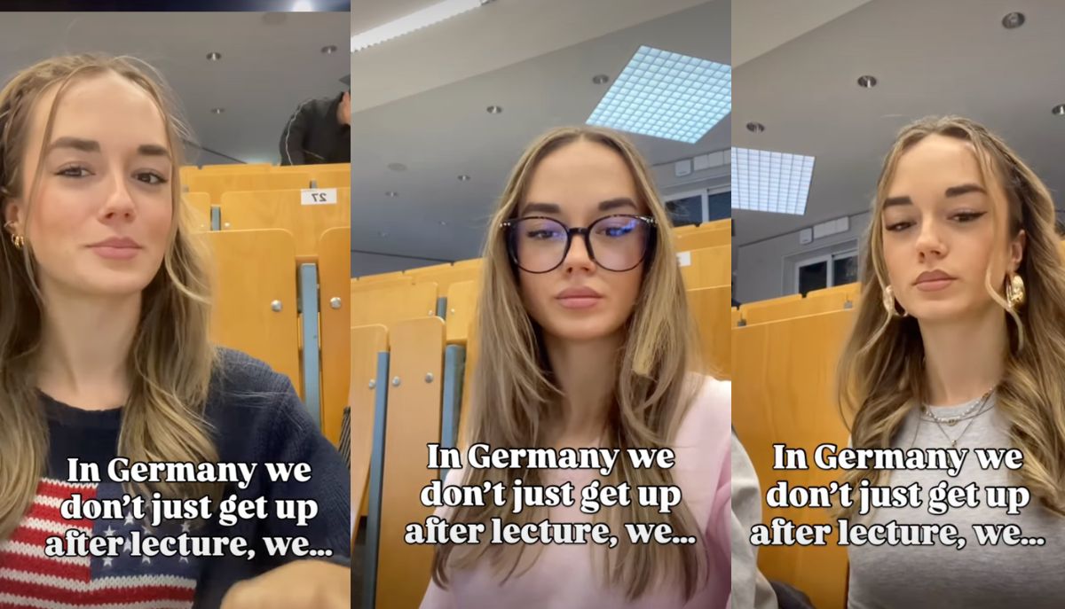 parce que les étudiants frappent sur les pupitres