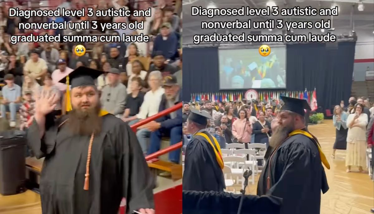 il a obtenu son diplôme avec mention à 23 ans