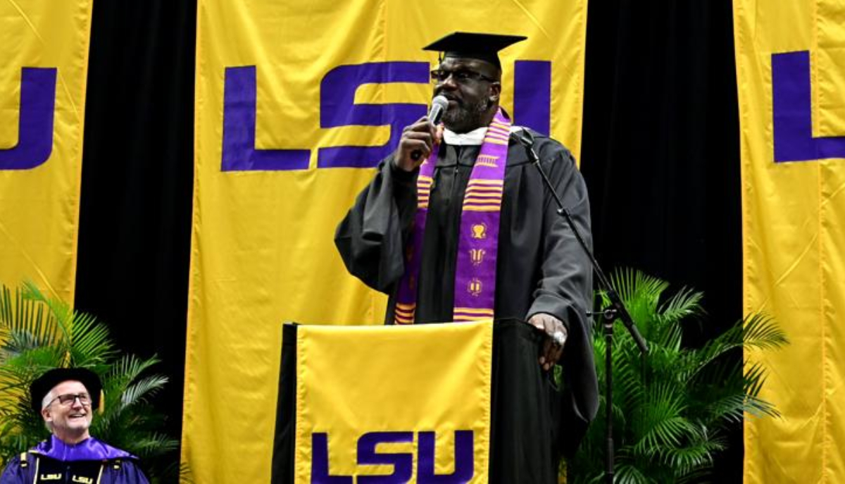 Shaquille O'Neal à nouveau diplômé : deuxième master à LSU