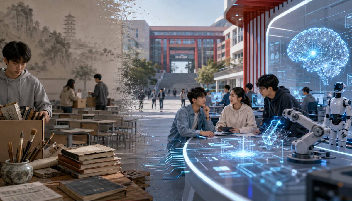 En Chine, 12 000 cursus supprimés parce qu’ils ont été remplacés par l’IA