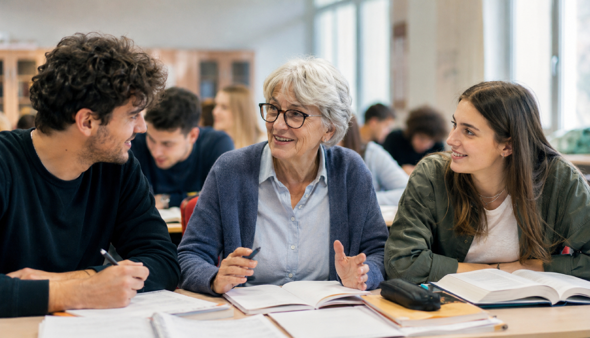 Tiziana retourne à l'université à 65 ans entre cours, études et apéritifs