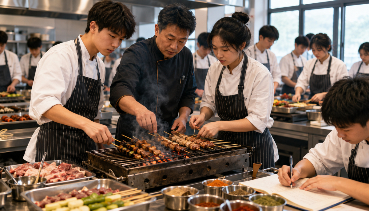 Le cours universitaire de barbecue est né en Chine : ce que vous étudiez