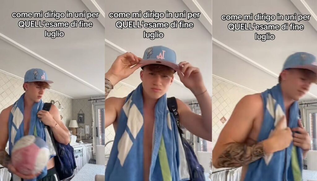 La tenue de plage pour l'examen de fin juillet est virale sur TikTok