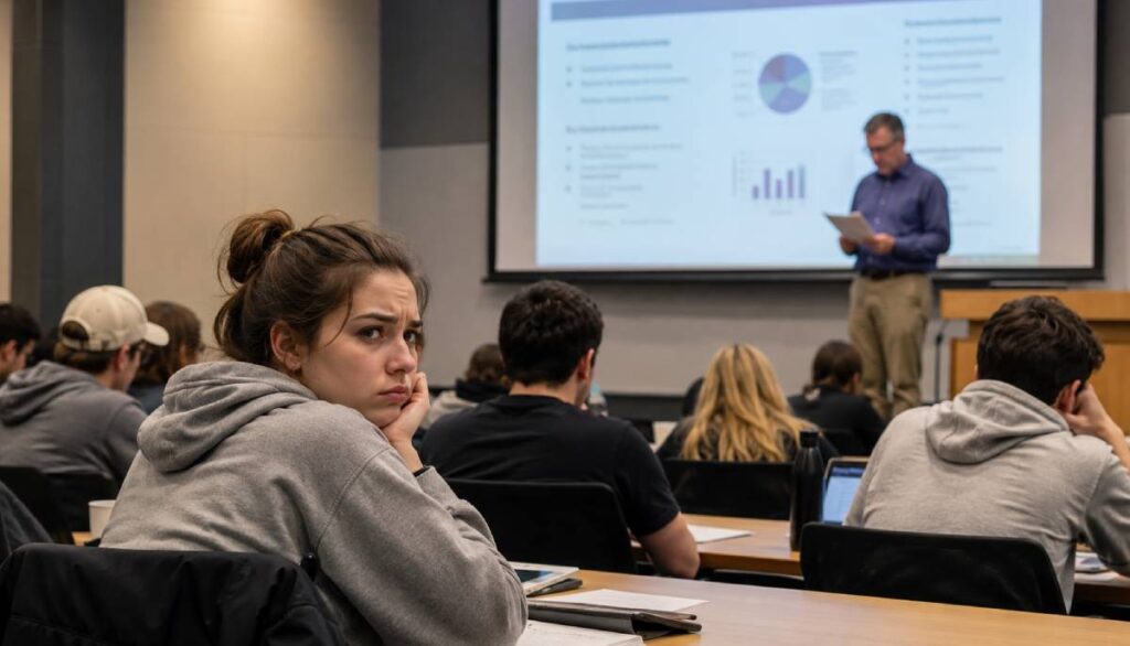 Profs lisant des slides : pourquoi aller en cours ?