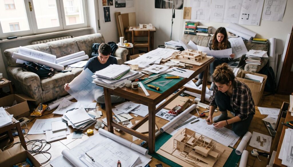 Diplôme d'architecture : la vidéo virale des projets envahissant votre maison