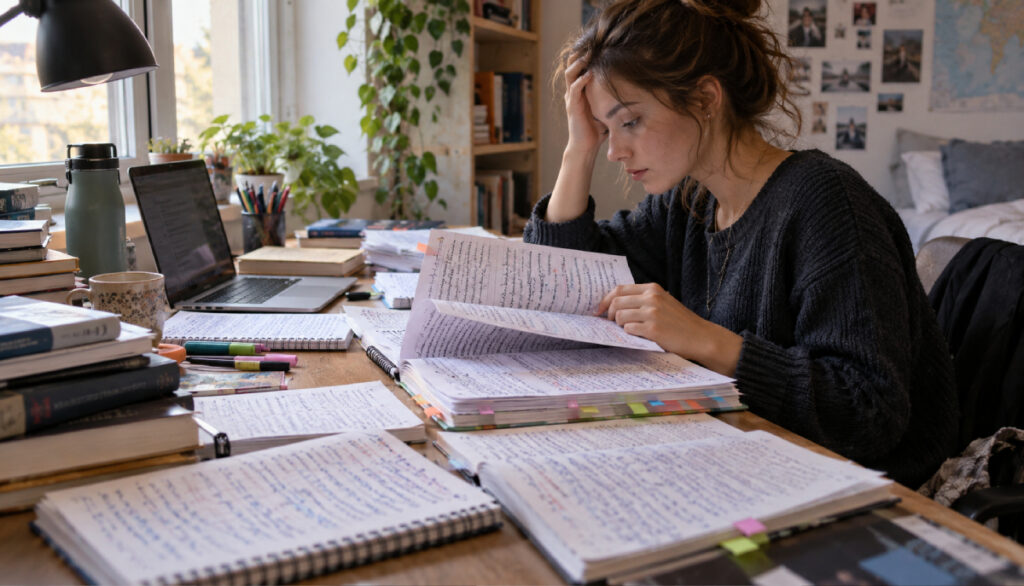 Université, comment préparer un examen sans faire le plein de notes