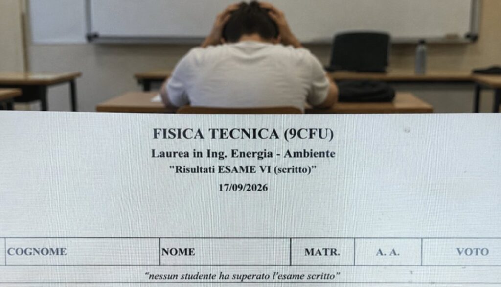 Personne ne réussit l'examen de physique technique : photo virale et tempête contre les professeurs